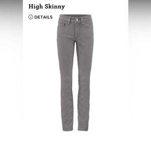 Cabi Grey High Skinny size 12